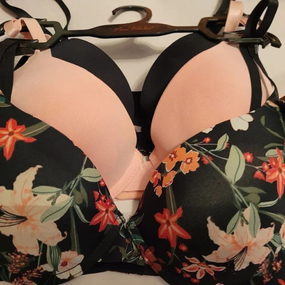 NEW Prima Valentina 3-Pack Push-Up T-Shirt Bra